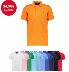 Bild zu Gant Herren Poloshirt „The Summer Pique“ Kurzarm für je 34,90€