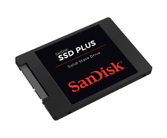 Bild zu SANDISK SDSSDA-1T00-G26 SSD Plus (1 TB, SSD, 2,5 Zoll, intern) für 89,99€ (Vergleich: 108,90€)