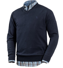Bild zu Otto Kern Kombination aus Hemd und Pullover in 3 Farben (Gr.: M – 3XL) für 37,99€