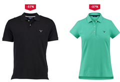 Bild zu [Top] Gant Damen- oder Herren-Poloshirt „The Summer Pique“ Kurzarm für je 31,70€ inklusive Versand
