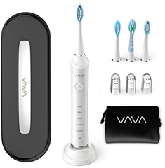 Bild zu VAVA Elektrische Zahnbürste inkl. Reise-Ladecase für 15,99€