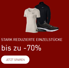 Bild zu Bis zu 70% Rabatt im Nike Sale bei Intersport, so z.B.  NIKE Herren Sneaker Arrowz SE für 33,94€ (VG: 69,98€)