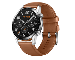 Bild zu Huawei Watch GT 2 braun für 129,90€ (VG: 148,90€)
