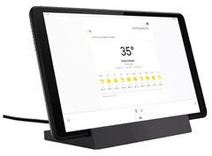Bild zu LENOVO Smart Tab M8 mit Google Assistant TB-8505FS (32 GB, 8 Zoll, Iron Grey) für 116€ (Vergleich: 145,24€)