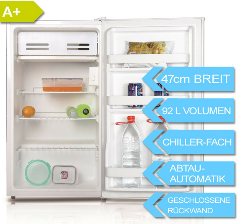 Bild zu Vollraumkühlschrank A+ comfee KSE8547.1 92 Liter für 99,90€ (VG: 114€)