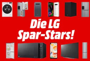 Bild zu MediaMarkt: LG Spar-Stars – z.B. LG G8S ThinQ 128 GB Mirror Black Dual SIM für 310,96€ (VG: 376€)