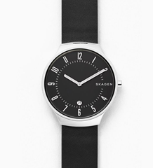 Bild zu Skagen Herren Analog Quarz Uhr mit Leder Armband SKW6459 für 38€ (Vergleich: 78,85€)