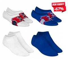 Bild zu 4er Pack Tommy Hilfiger Sneaker Socken in Geschenkverpackung für 10,61€ (Vergleich: ab 14,64€)