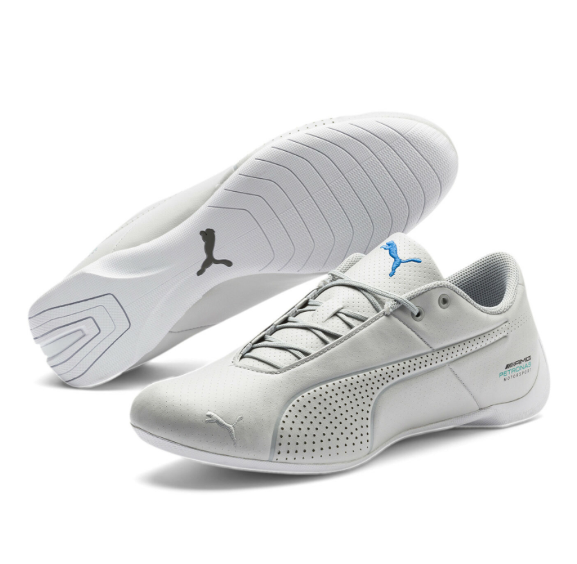 Bild zu PUMA MERCEDES AMG PETRONAS Future Cat Ultra Sneaker Unisex Schuhe (grau oder weiß) für 26,36€ (VG: 62,90€)