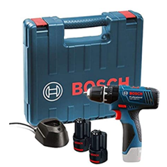 Bild zu Amazon.uk: Bosch Professional GSB 120-LI 12 V Akku-Schlagbohrschrauber inkl. 2 x 1,5 Ah Akkus, Ladegerät & Koffer für ~67,27€ (Vergleich: 94,90€)