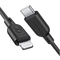 Bild zu RAVPower USB C auf Apple Lightning Kabel (zertifiziert, 1,8m) für 8,99€