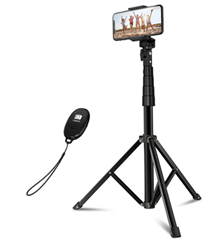 Bild zu Mpow Selfie Stativ 145cm mit Fernbedienung für 15,99€