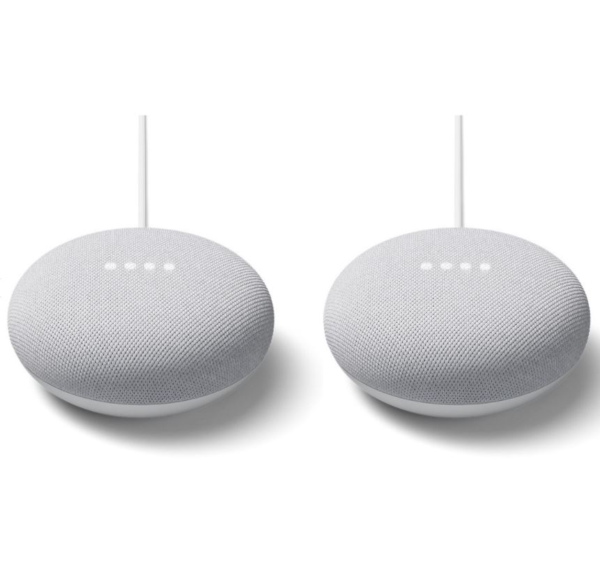 Bild zu Google Nest Mini 2er-Pack – smarte Lautsprecher mit Sprachsteuerung für nur 29,95€ (VG: 64,38€) + 6 Monate Spotify Premium gratis