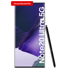 Bild zu [ausverkauft] Samsung Galaxy Note20 Ultra 5G für 47,77€ (VG: 998,92€) mit 10GB LTE Datenflat und Sprachflat im Vodafone Netz für 29,99€/Monat – fast 200€ gespart
