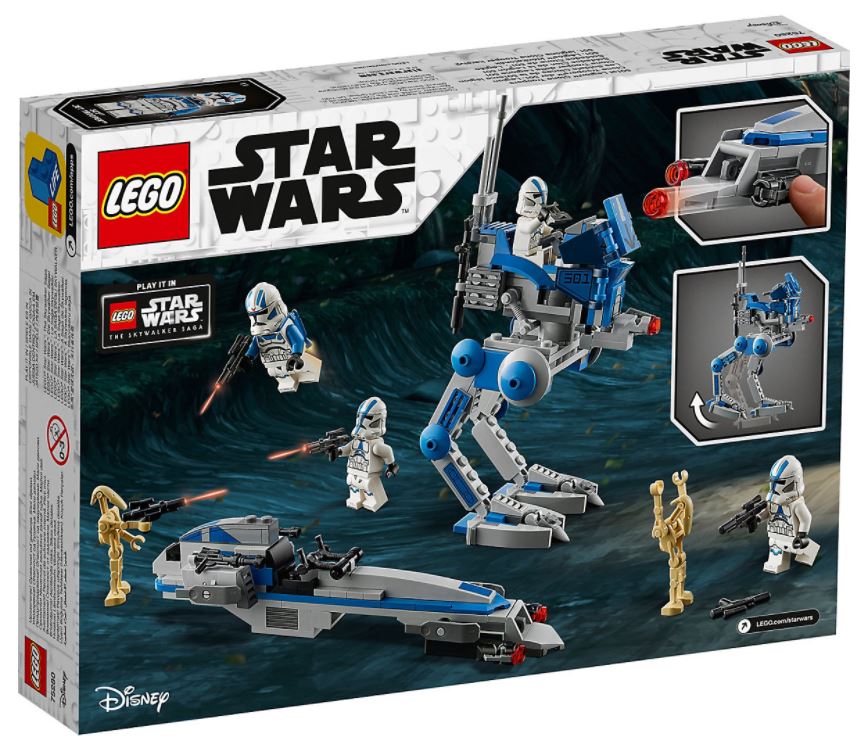 Bild zu [Vorbestellung] LEGO Star Wars 75280 Clone Troopers der 501. Legion Set ab 23,79€ (VG: 29,99€)