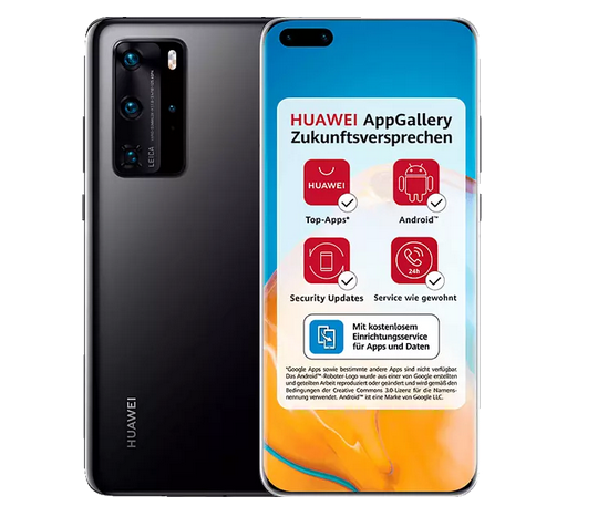 Bild zu [endet heute] Huawei P40 Pro für 47,77€ mit 6GB LTE Datenflat, SMS und Sprachflat im Vodafone oder Telekom-Netz für 26,99€/Monat