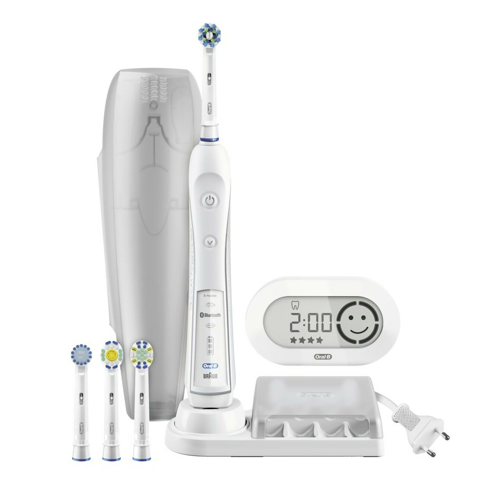 Bild zu Elektrische Zahnbürste Oral-B Pro 6000 Smart Series mit Reiseetui für 68,16€ (Vergleich: 82,45€)