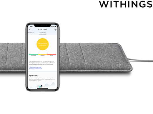 Bild zu Withings Sleep Analyzer Schlaftracker für 85,90€ (Vergleich: 102,98€)