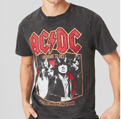 Bild zu AC/DC Herren T-Shirt (Bio-Baumwolle) für 7,75€ (statt 12,99€)