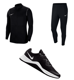 Bild zu Nike Trainingsset 3-teilig (Jacke, Hose + Schuhe) für 79,95€