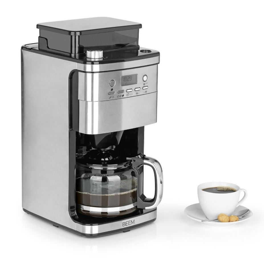 Bild zu BEEM FRESH AROMA PERFECT SUPERIOR Filterkaffeemaschine Mahlwerk für 12 Tassen (B-Ware) für 79,90€ (VG: 153,99€)