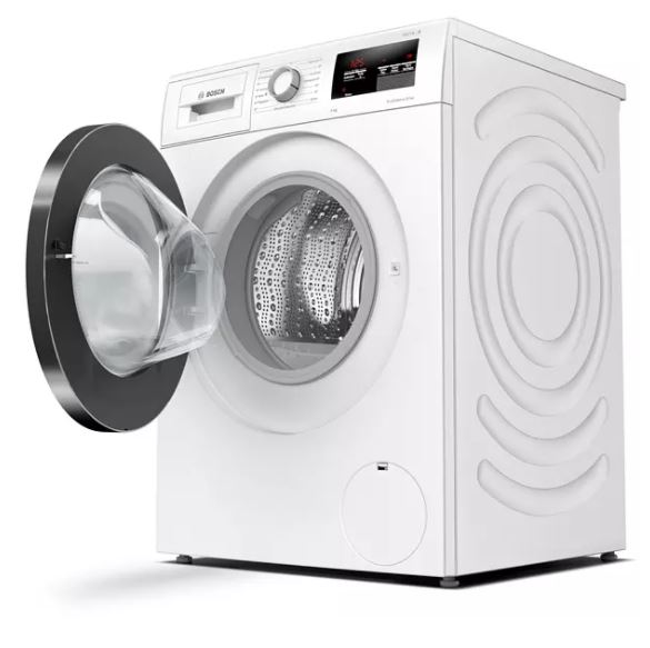 Bild zu BOSCH WAU28U00 Serie 6 Waschmaschine, 9.0 kg, Frontlader, 1400 U/Min., Weiß für 488,90€ (VG: 710,99€)