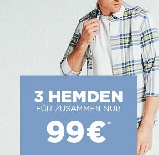 Bild zu Eterna: 3 Hemden für 99,99€ oder der Sale mit bis zu 50% Rabatt + 20% Extra-Rabatt ab 75€