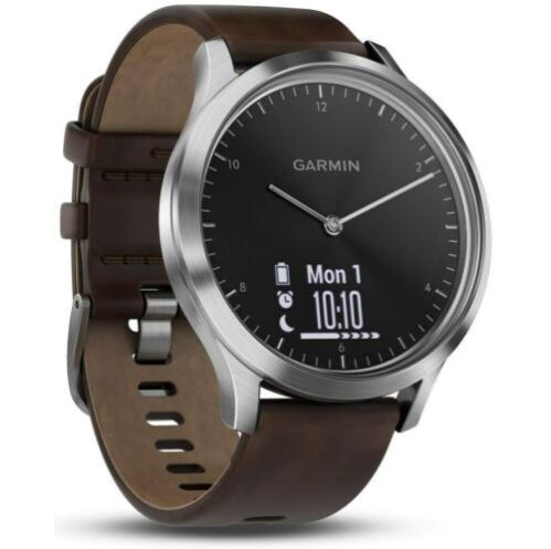 Bild zu Garmin vivomove HR Premium Smart-Watch in silber/braun (Edelstahlgehäuse) für 159€ (VG: 269,30€)