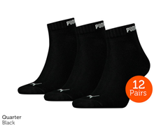 Bild zu Puma Socken Quarter 12 Paar für 20,90€ inkl. Versand (VG: 26,99€)