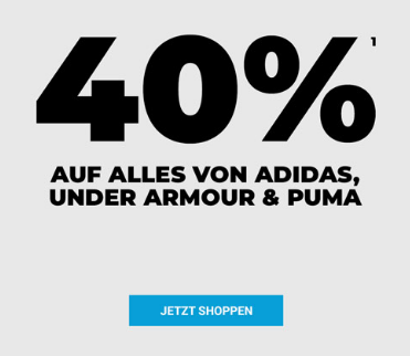 Bild zu My-Sportswear: 40% Rabatt auf adidas, Under Armour & PUMA + kostenlose Lieferung