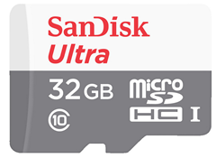 Bild zu SANDISK Ultra, Micro-SDHC Speicherkarte, 32 GB im 3er Pack für 11€ (VG: 17,97€)
