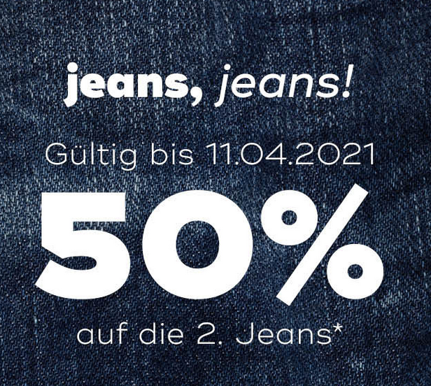 Bild zu Mister-Lady: 50% Rabatt auf die zweite Jeans