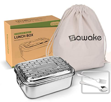 Bild zu SAWAKE Lunchbox (Edelstahl, 1600ml) für 15,74€