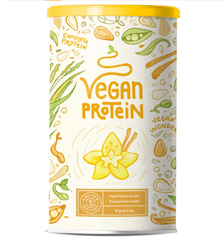 Vegan Protein VANILLE Kraftvoll und rein pflanzliches Proteinpulver mit Reis-, Soja-, Erbsen-, Chia-,[...]