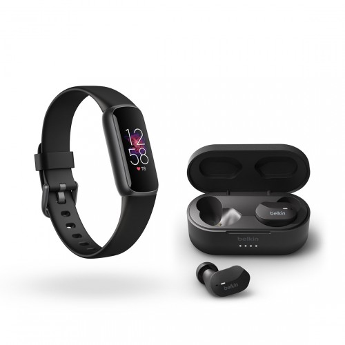 Bild zu Fitness-Tracker Fitbit Luxe und Belkin Soundform True Wireless Earbuds für 149,95€ (Vergleich: 193,94€)