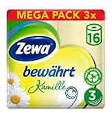 Bild zu [Prime] Zewa Toilettenpapier trocken bewährt Kamille, 3-lagig, 3er Pack (3 x 16 Stück) ab 10,10€