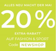 Bild zu Engelhorn Flash Sale mit 20% Extra Rabatt auf Fashion & Sport