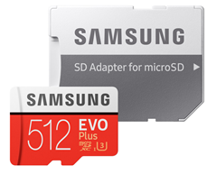 Bild zu SAMSUNG Micro-SDXC EVO-Plus Speicherkarte 512 GB für 69,99€ (VG: 76,98€)