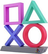 Bild zu Playstation Logo Icons Leuchte XL für 20,59€ (VG: 32,98€)