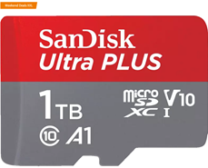 Bild zu SANDISK Ultra PLUS Micro-SDXC Speicherkarte 1000 GB für 160€ inkl. Versand (VG: 199€)