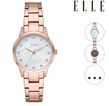 Bild zu ELLE Quarz-Armbanduhr für Damen für 18,90€ inkl. Versand (VG: 63,22€)
