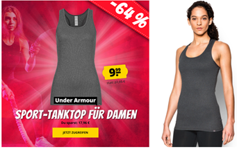 Bild zu Under Armour Tech Victory Damen Sport Tanktop für 13,94€ (VG: 19,14€)