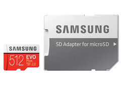 Bild zu SAMSUNG MB-MC512HA-EU, Micro-SDXC Speicherkarte, 512 GB für 59€ (VG: 69,90€)