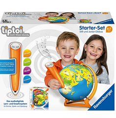 Bild zu [Knaller] Ravensburger Exklusives Tiptoi Starter-Set 00068: Stift und Junior-Globus-Lernsystem für 24€ (VG: 59,99€)
