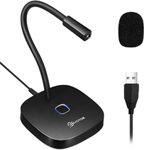 Bild zu EIVOTOR Plug & Play USB Mikrofon für 8,64€