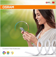 OSRAM Smart Outdoor LED Streifen, ZigBee, warmweiß, tageslicht (2000K - 6500K), Farbsteu[...]