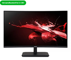 Bild zu Acer ED270X Curved Gaming-Monitor 68,6 cm (27 Zoll) (Full-HD, VA-Panel, HDMI, DisplayPort, 1ms, 240Hz, Neigbar, VESA 75×75) für 249€ inkl. Versand (Vergleich: 281,94€)