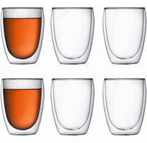 Bild zu Bodum 4559-10-12 pavina 6-teiliges Gläser-Set (Doppelwandig, isoliert, 0,35 liters) für 37,99€ (VG: 59,50€)