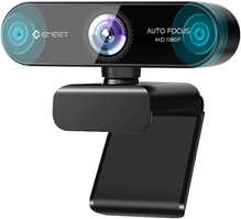 Bild zu eMeet Nova HD Webcam (2 Mikrofone, Autofokus, Low-Light Korrektur, 96 ° Sichtfeld) für 36,43€ inkl. Versand (VG: 54,94€)