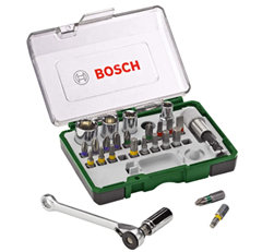 Bild zu Bosch 27tlg. Schrauberbit- und Ratschen-Set für 11,95€ (Prime)